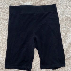 Black Biker Shorts